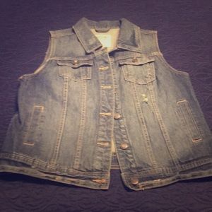 Mossimo denim vest XL